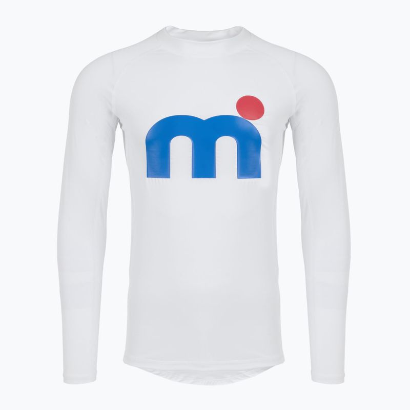 Pánske plavecké tričko longsleeve Mistral Orlando Lycra white