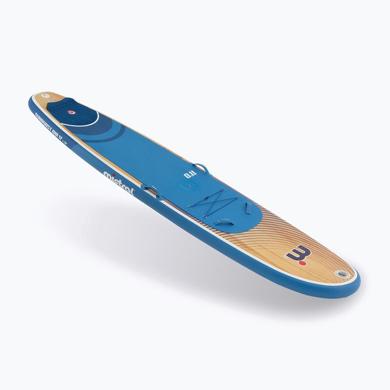SUP doska Mistral Sunburst Air 11'0 Wood blue/white board 6