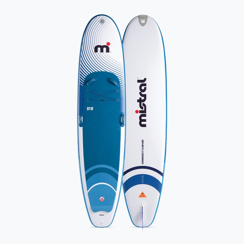 SUP doska Mistral Sunburst Club Air 11'0 modrá/biela 2