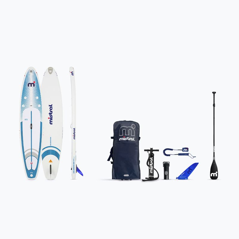 SUP doska Mistral Gold Rush Air 11'5 white/blue