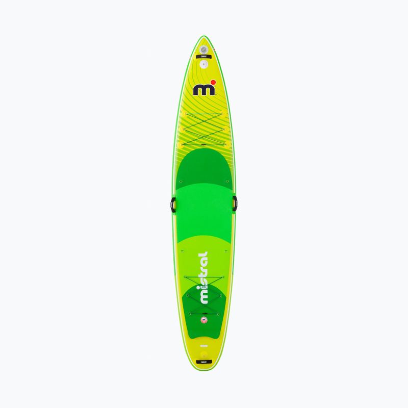 Paddleboard Mistral Adventurist Air 12'6" x 30 (V2) green/yellow 2