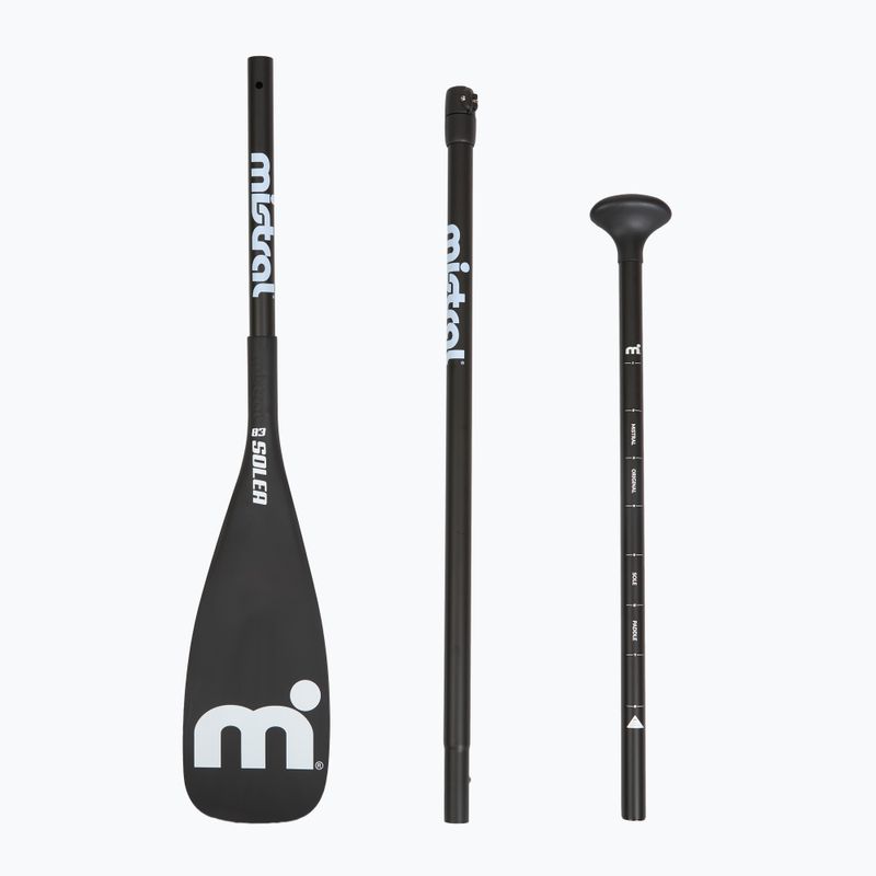 Pádlo SUP 3-częściowe Mistral Solea Alu black 3