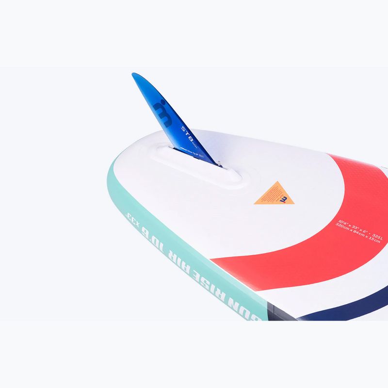 Paddleboard Mistral Sun Rise Air 10'6" (V2) green/orange/white 9