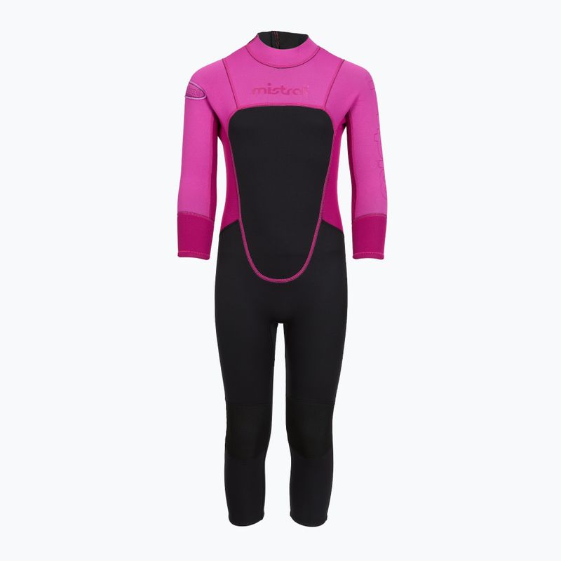 Detský plavecký neoprén Mistral Breeze 76 2,5/2mm Kids Suit black/pink 2