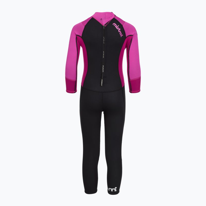Detský plavecký neoprén Mistral Breeze 76 2,5/2mm Kids Suit black/pink 3