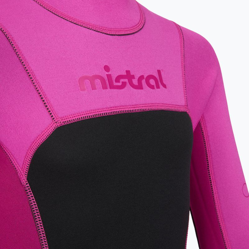 Detský plavecký neoprén Mistral Breeze 76 2,5/2mm Kids Suit black/pink 4