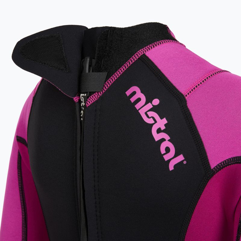Detský plavecký neoprén Mistral Breeze 76 2,5/2mm Kids Suit black/pink 6