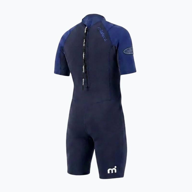 Pánsky plavecký neoprén Mistral Breeze 76 2,5/2mm Shorty blue 2