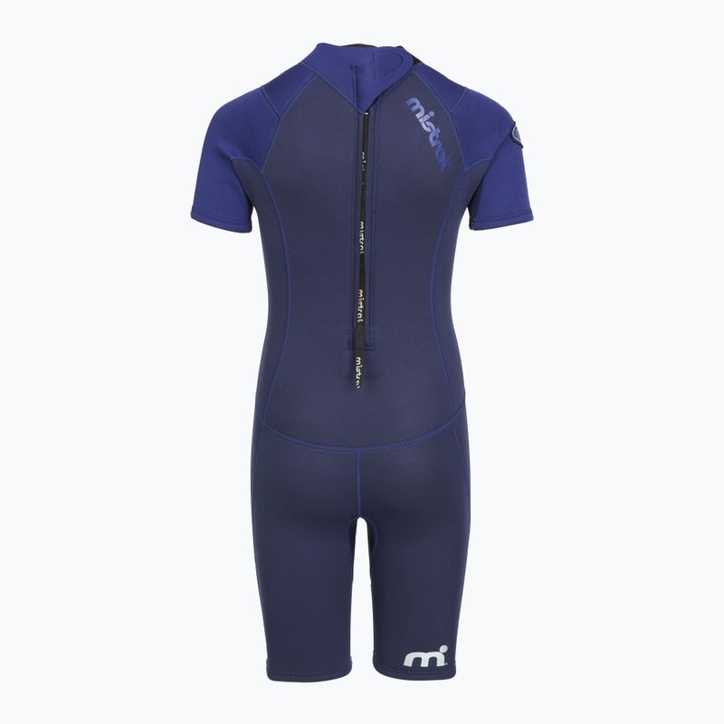 Detský plavecký neoprén Mistral Breeze 76 2,5/2mm Kids Shorty blue 3