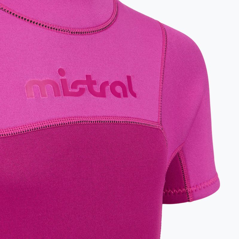 Detský plavecký neoprén Mistral Breeze 76 2,5/2mm Kids Shorty pink 4