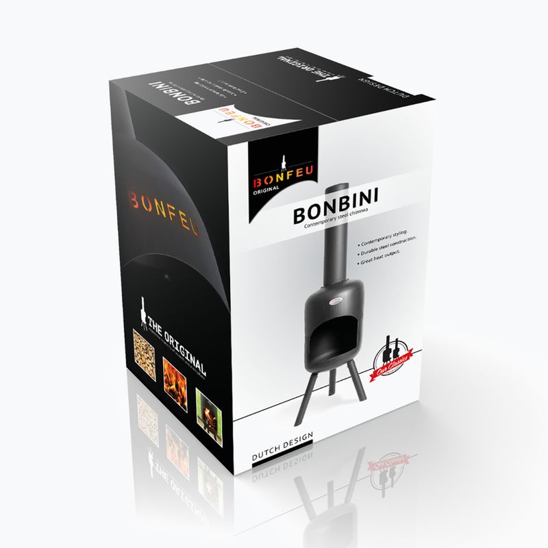 Záhradný krb BonFeu Bonbini black 6