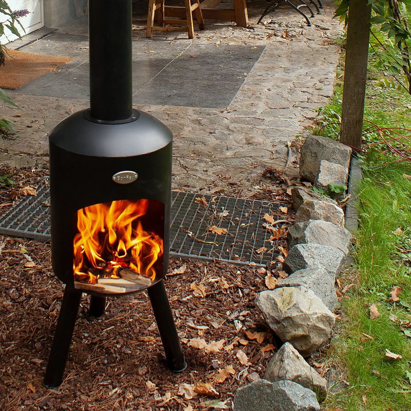 Záhradný krb BonFeu Bonbini black 8