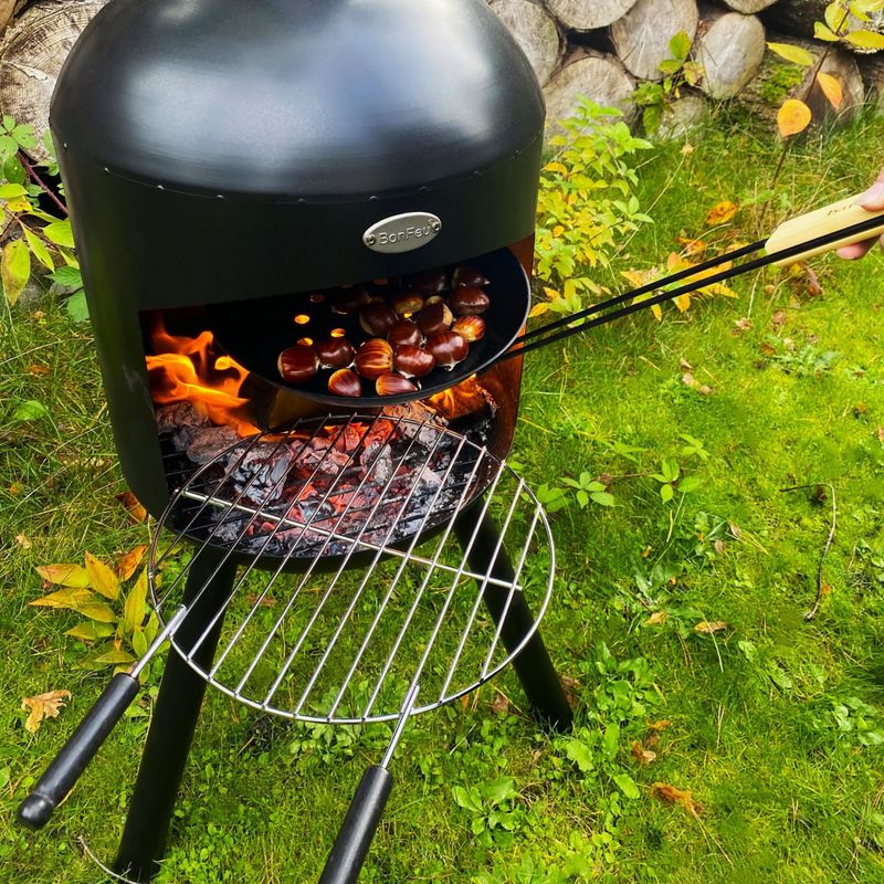 Záhradný krb BonFeu Bonselo black 14
