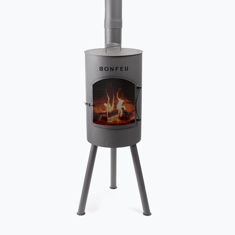 Záhradný krb BonFeu BonGiano SP black 2