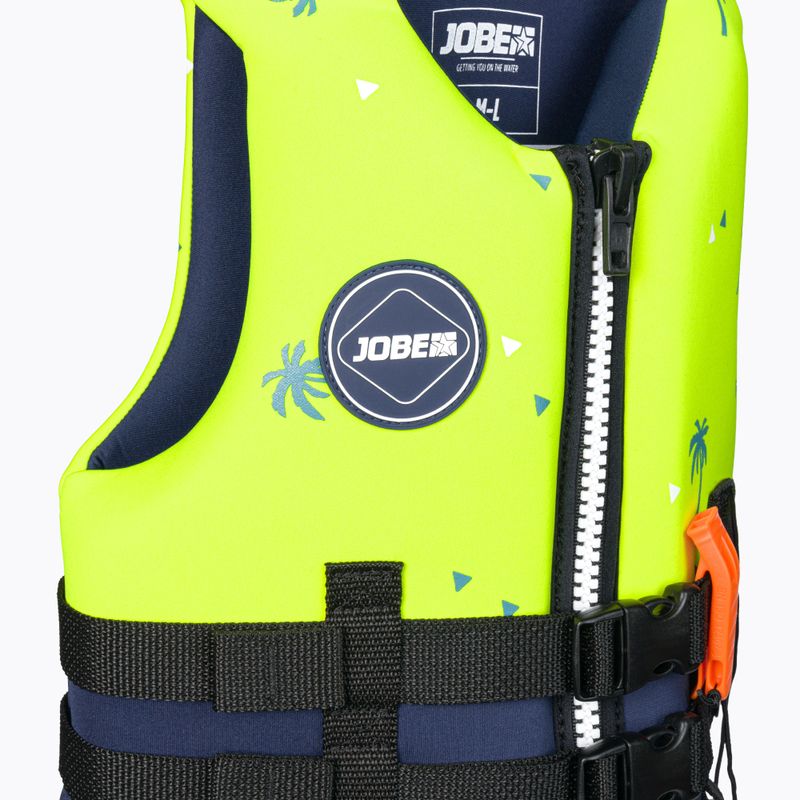 JOBE Neoprénová detská záchranná vesta Safety Life žltá 244920001 3