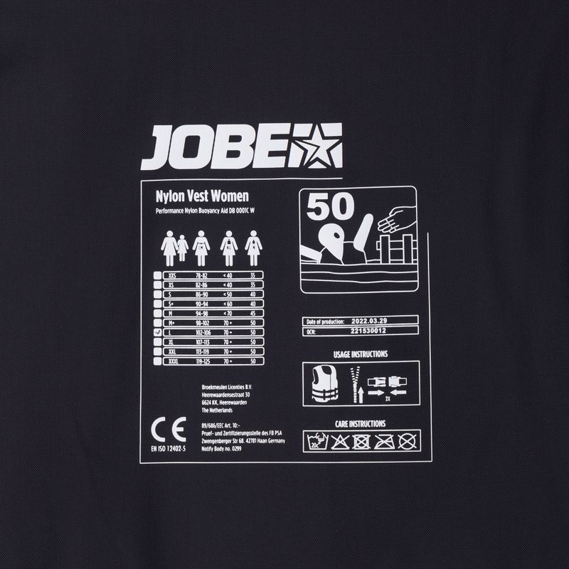 JOBE Nylonová záchranná vesta šedo-zelená 244821001 5