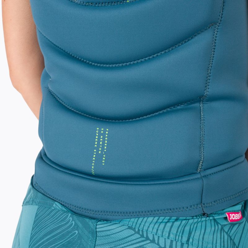 Dámska ochranná vesta JOBE Fragment denim blue 6