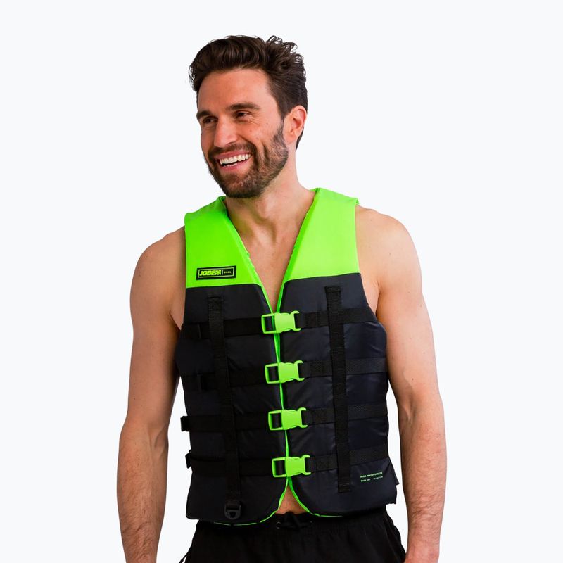 JOBE Dual Life Vest čierna a zelená 244823005