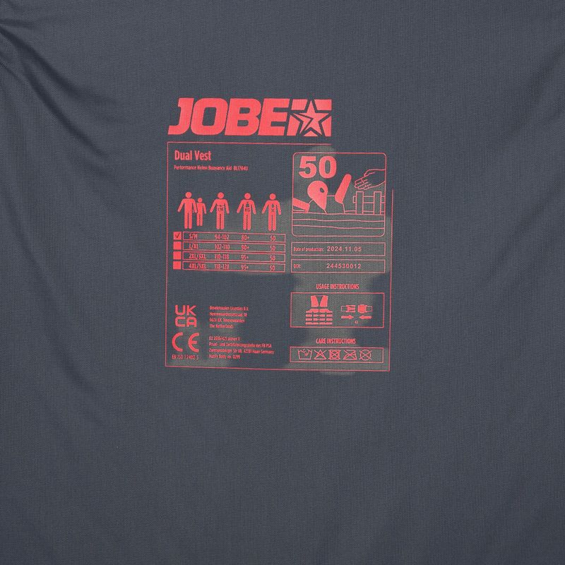 Záchranná vesta JOBE Dual life Vest čierna 5