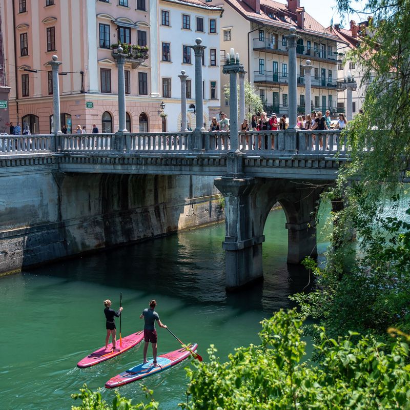 SUP doska JOBE Neva 12'6" Balík červená 486423001 14