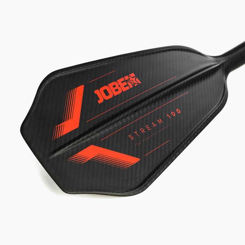 Pádlo SUP JOBE Stream Carbon 100 oranžové 3-dielne 2