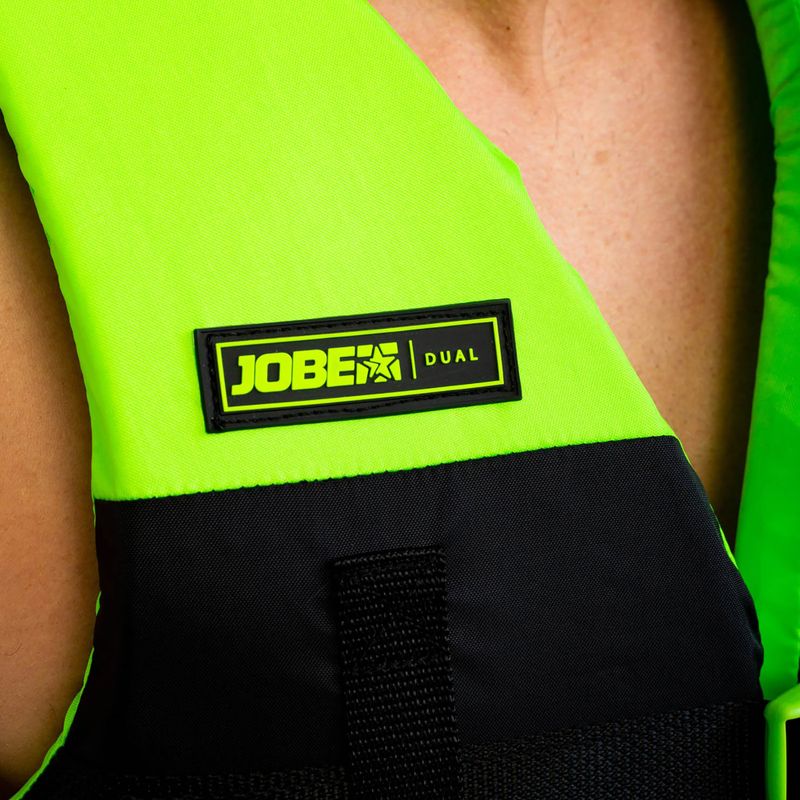 Bezpečnostná vesta JOBE Dual Life Vest lime green 2