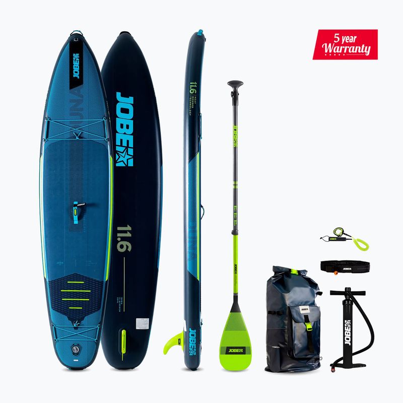 SUP doska JOBE Aero Duna Package 11'6" steel blue