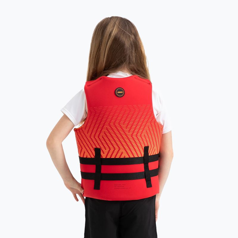 Detská bezpečnostná vesta JOBE Neoprene Vest Jr red 2