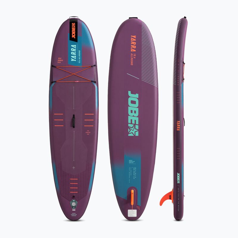 Paddleboard JOBE Aero Yarra SUP Board Package 10'6" sunset purple 2
