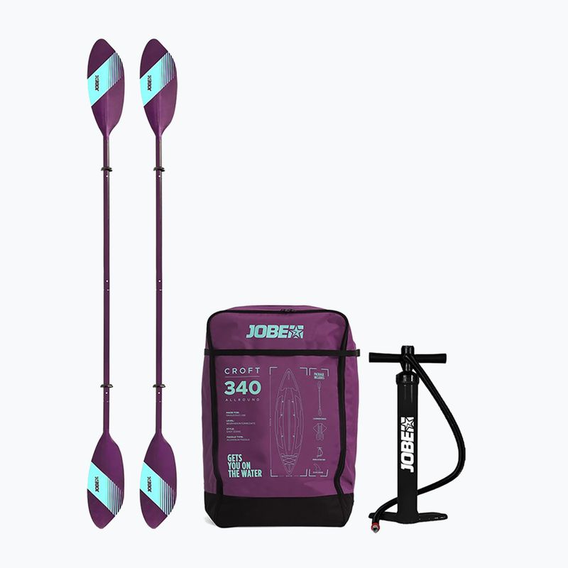Nafukovací kajak pre 2 osoby JOBE Croft Inflatable Kayak Package 340 cm sunset purple 12