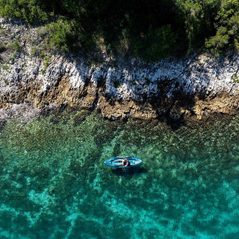 Nafukovací kajak pre 2 osoby JOBE Gama Inflatable Kayak Package 365 cm atlantic green 18