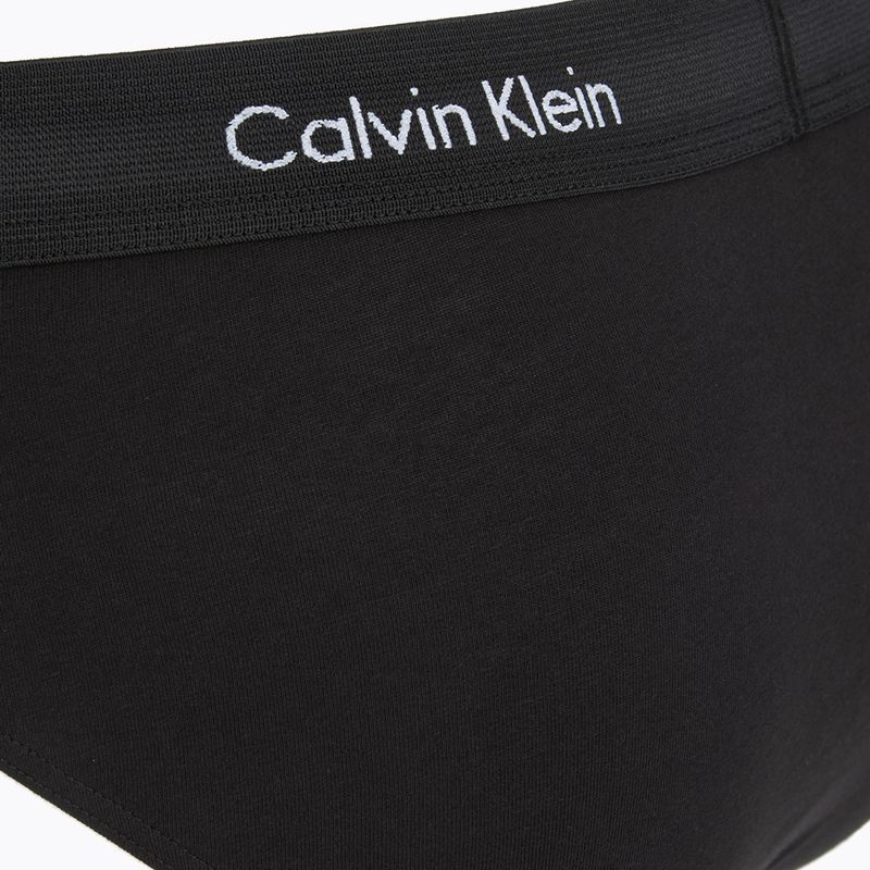 Pánske slipy Calvin Klein 0000U2661G Hip Brief 3 páry black body 4