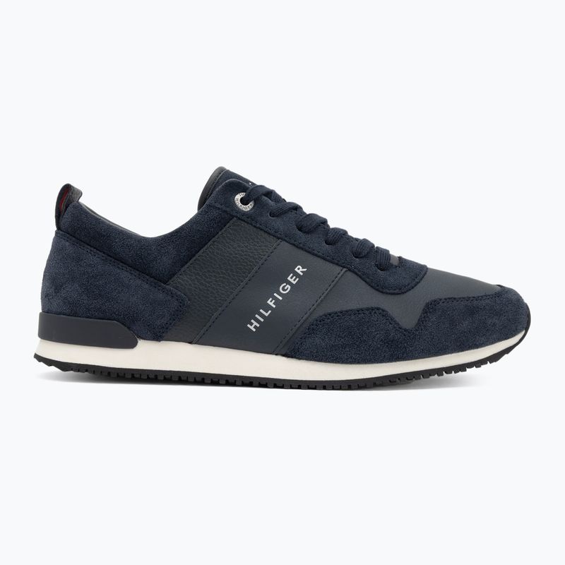 Pánske topánky Tommy Hilfiger Iconic Leather Suede Mix Runner midnight 2