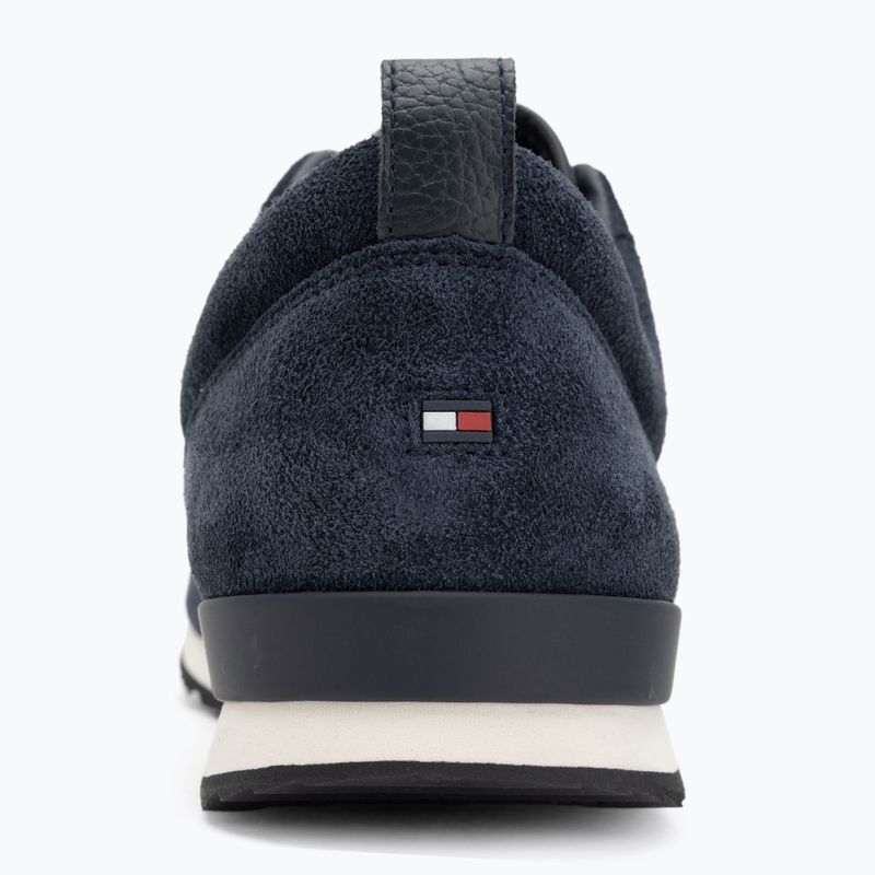 Pánske topánky Tommy Hilfiger Iconic Leather Suede Mix Runner midnight 6