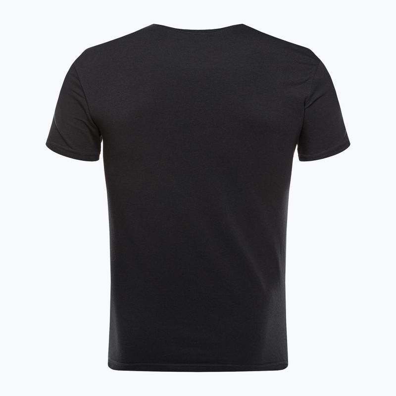 Pánske tréningové tričko Nike Everyday Cotton Stretch Crew Neck SS 2Pk 100 black 2