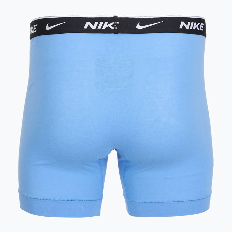 Pánske boxerky Nike Everyday Cotton Stretch 3 pairs swoosh print/grey/university blue 5