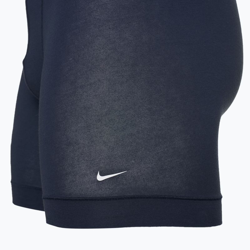 Pánske boxerky  Nike Everyday Cotton Stretch 3 pary obsidian/game royal/black 6