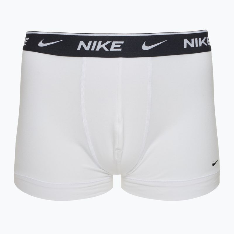 Pánske boxerky Nike Everyday Cotton Stretch Trunk 3 páry white/grey heather/black 4