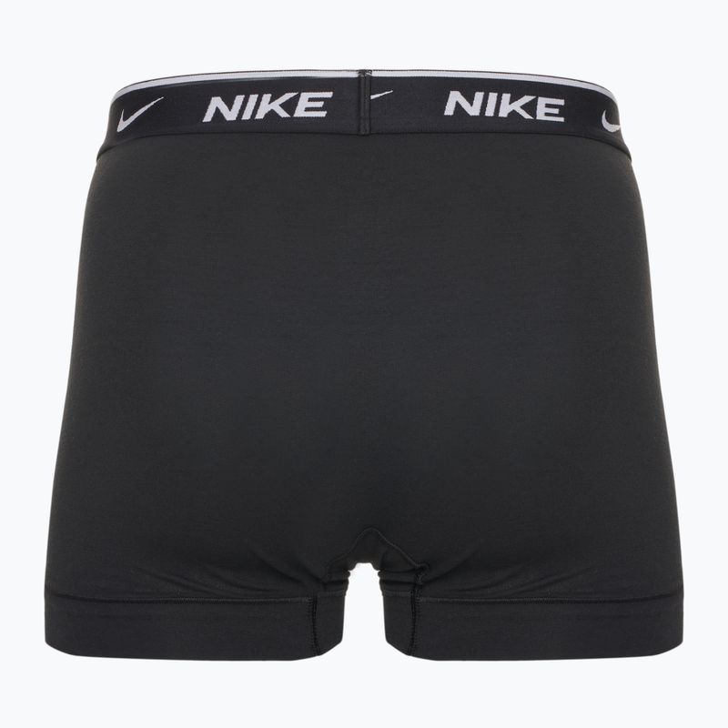 Pánske boxerky Nike Everyday Cotton Stretch Trunk 3 páry white/grey heather/black 5