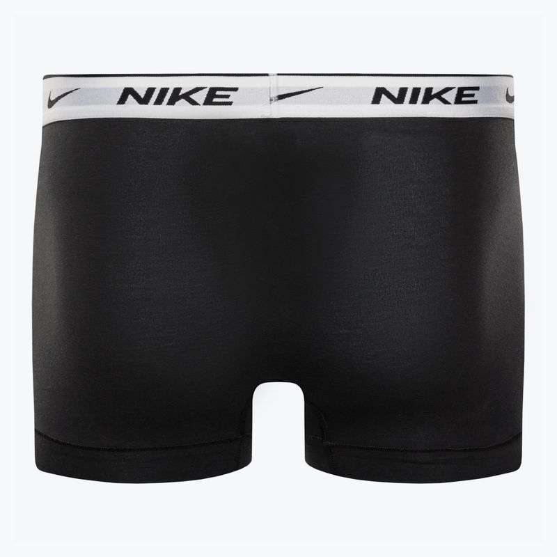 Pánske boxerky Nike Everyday Cotton Stretch Trunk 3Pk UB1 black/white wb 2