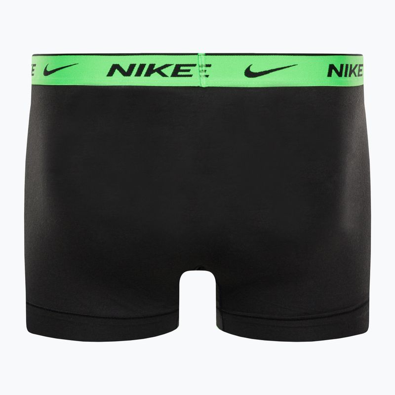 Pánske boxerky Nike Everyday Cotton Stretch Trunk 3Pk BAU geo block print/cool grey/black 9