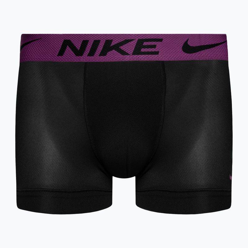 Nike Dri-FIT Cotton Trunk pánske boxerky 3 páry fuxia/žltá/tyrkysová 4