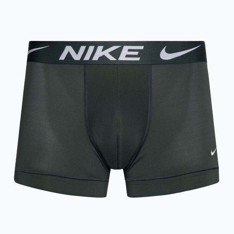 Pánske boxerky Nike Dri-Fit Essential Micro Trunk 3 páry šedá/svetlá/oranžová 3