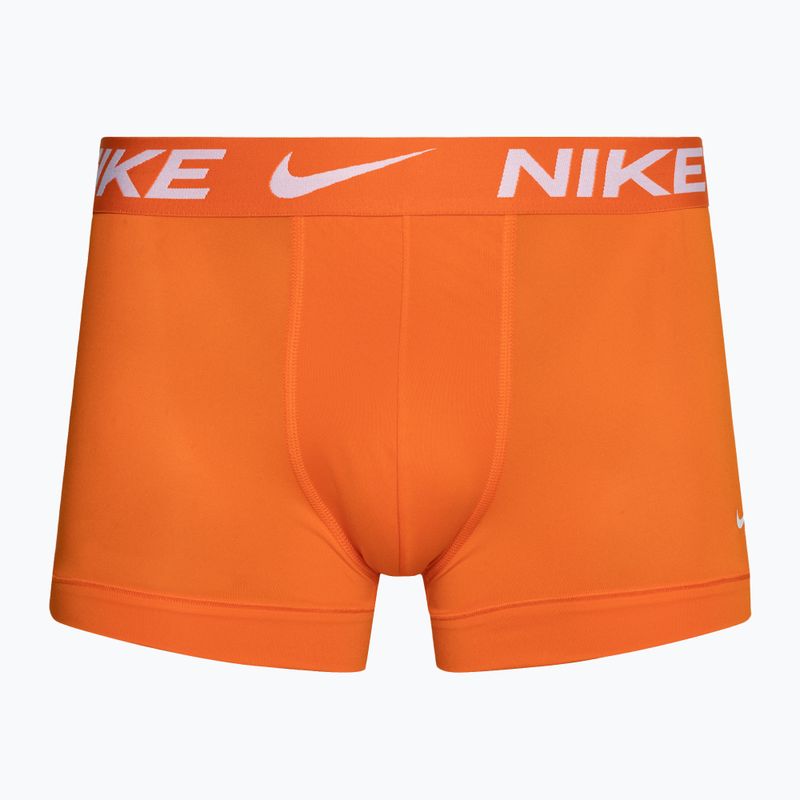 Pánske boxerky Nike Dri-Fit Essential Micro Trunk 3 páry šedá/svetlá/oranžová 4