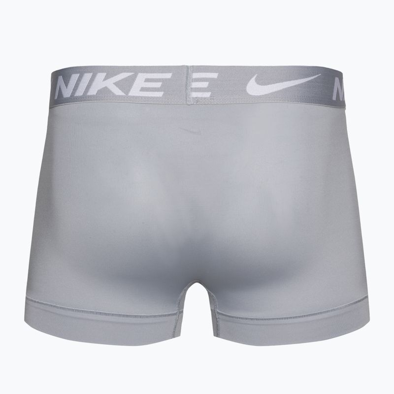 Pánske boxerky Nike Dri-Fit Essential Micro Trunk 3 páry šedá/svetlá/oranžová 5