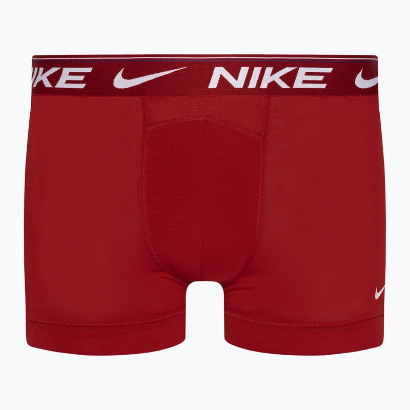 Pánske boxerky Nike Dri-FIT Ultra Comfort Trunk 3 páry, telocvičňa, červená/hlboká kráľovská/čierna 6