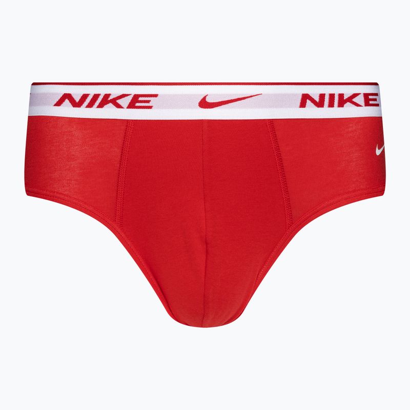 Pánske nohavičky Nike Everyday Cotton Stretch Brief 3 páry modré/červené/oranžové 3