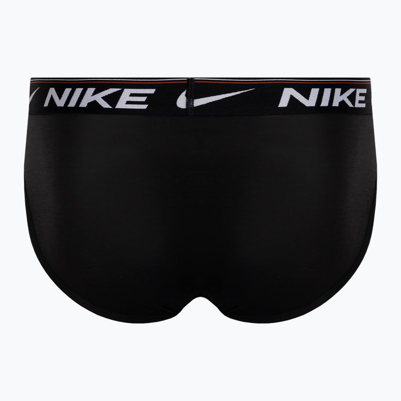 Pánske nohavičky Nike Dri-Fit Hip Logo Brief 3 páry black/black/black 3
