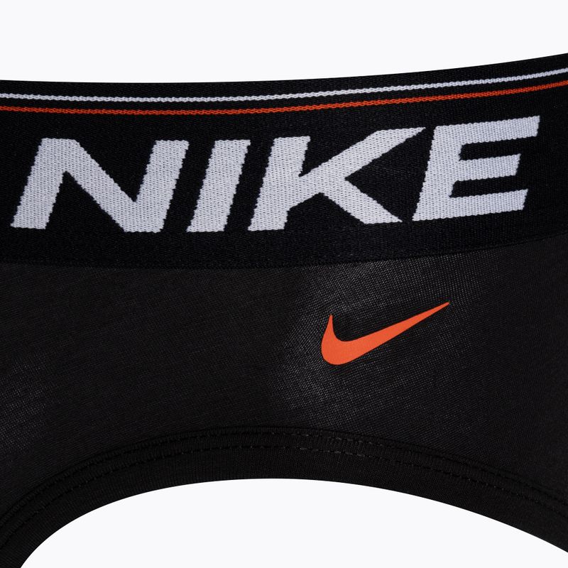Pánske nohavičky Nike Dri-Fit Hip Logo Brief 3 páry black/black/black 4