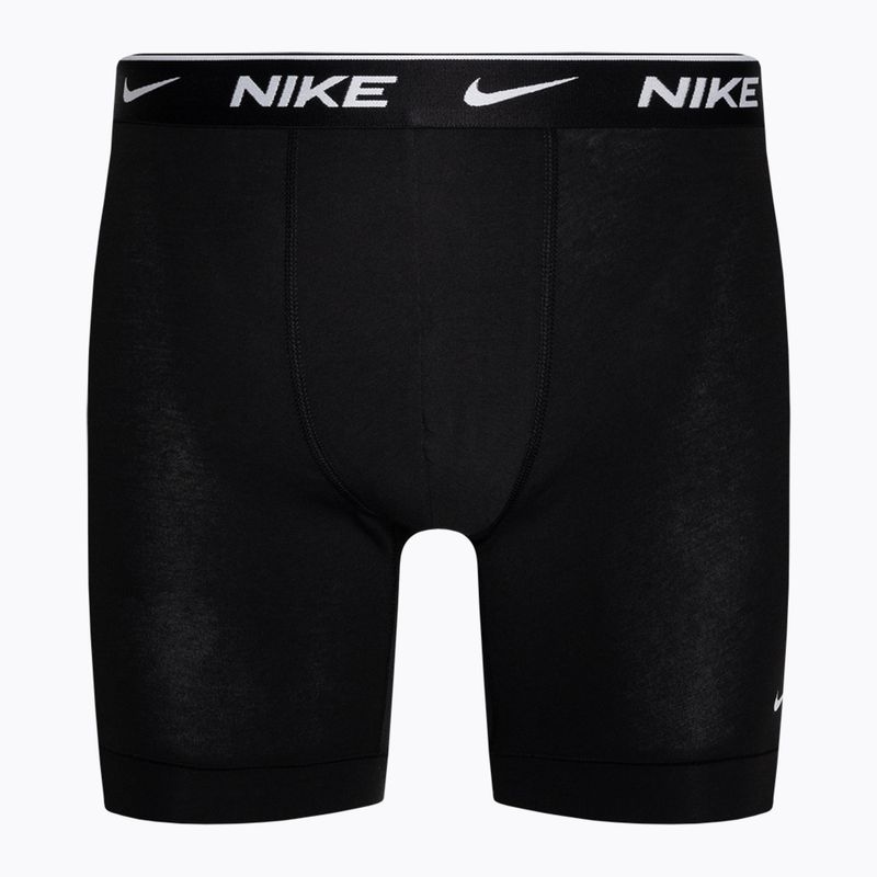 Pánske boxerky Nike Everyday Cotton Stretch Boxer Brief 3 páry hruškovo/sivé/čierne 4